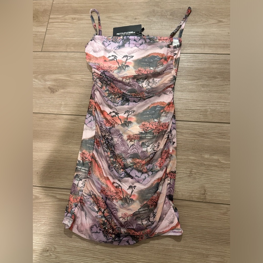XS mini dress pretty little thing new with tags